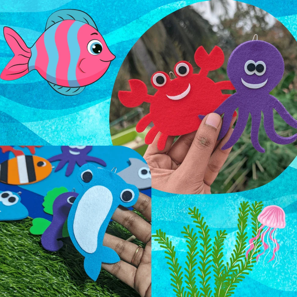 Interactive ocean fishing game