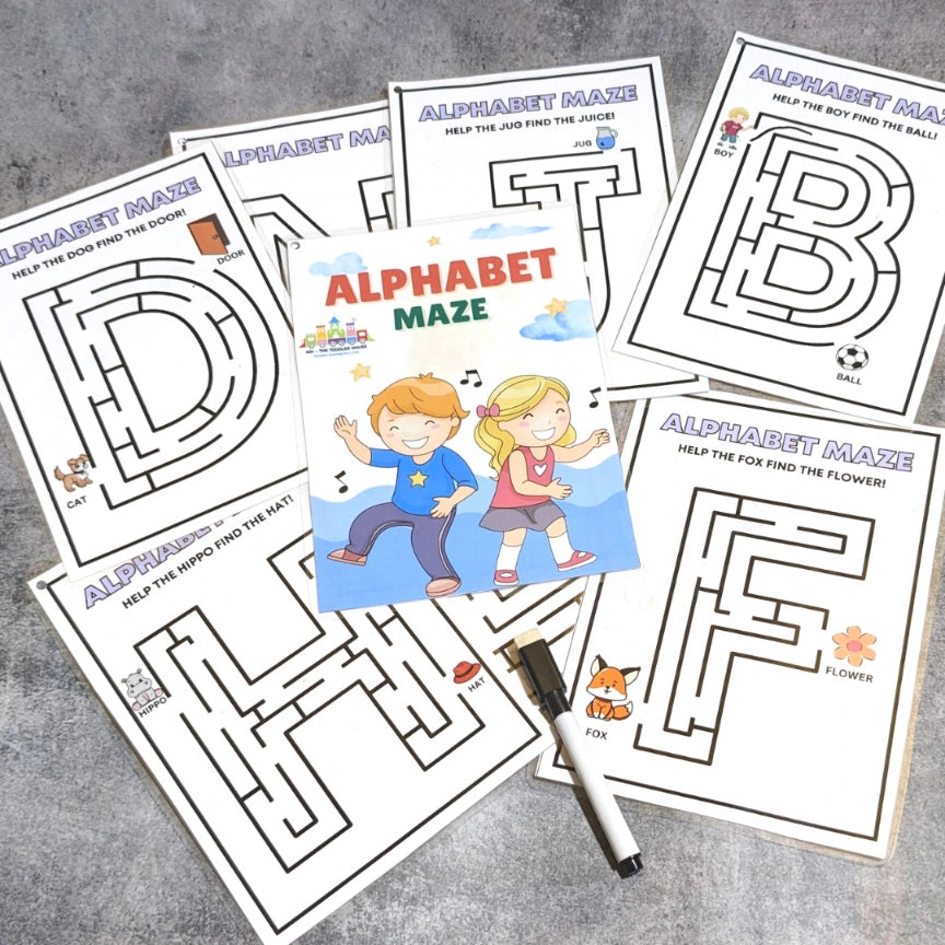 Fun Learning Mazes for Kids