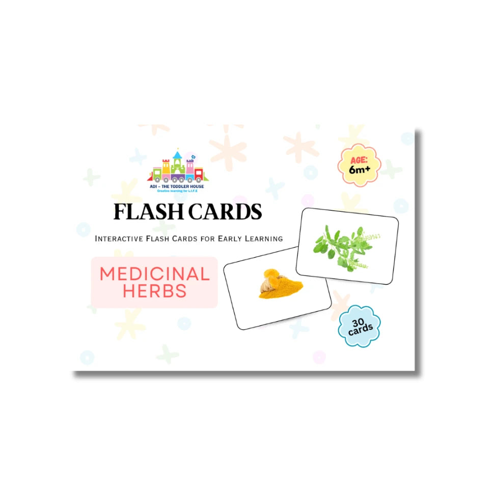 Medicinal herbs - Right Brain Education Flash Cards
