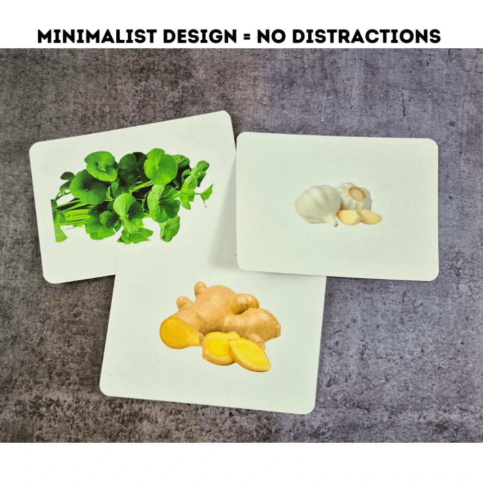 Medicinal herbs - Right Brain Education Flash Cards