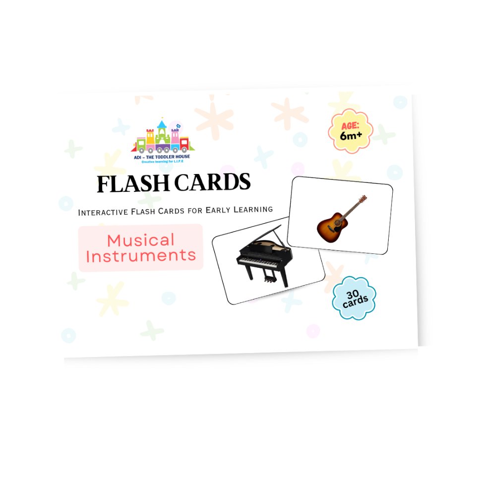 Musical Instruments – Right Brain Educational Flashcards