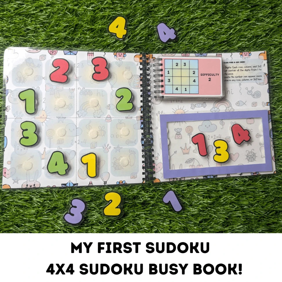Beginner-friendly Sudoku for preschoolers

