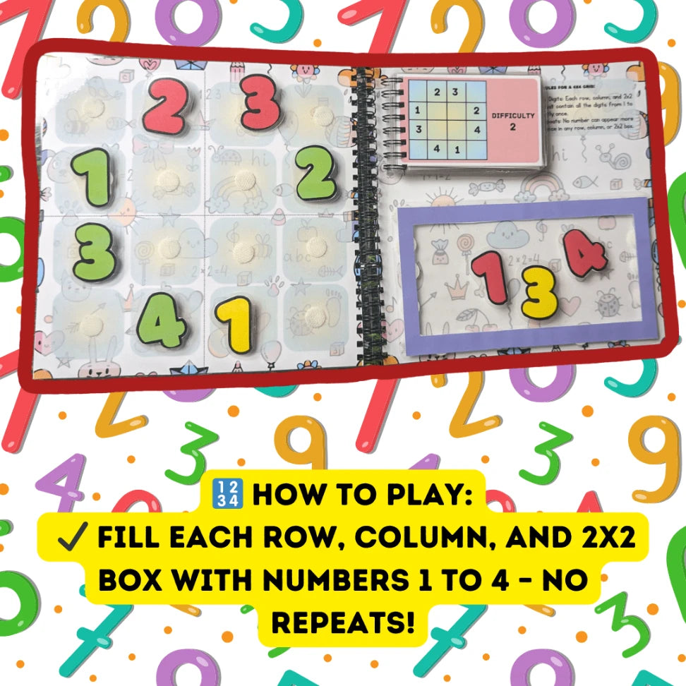 Logical thinking and problem-solving book for kids