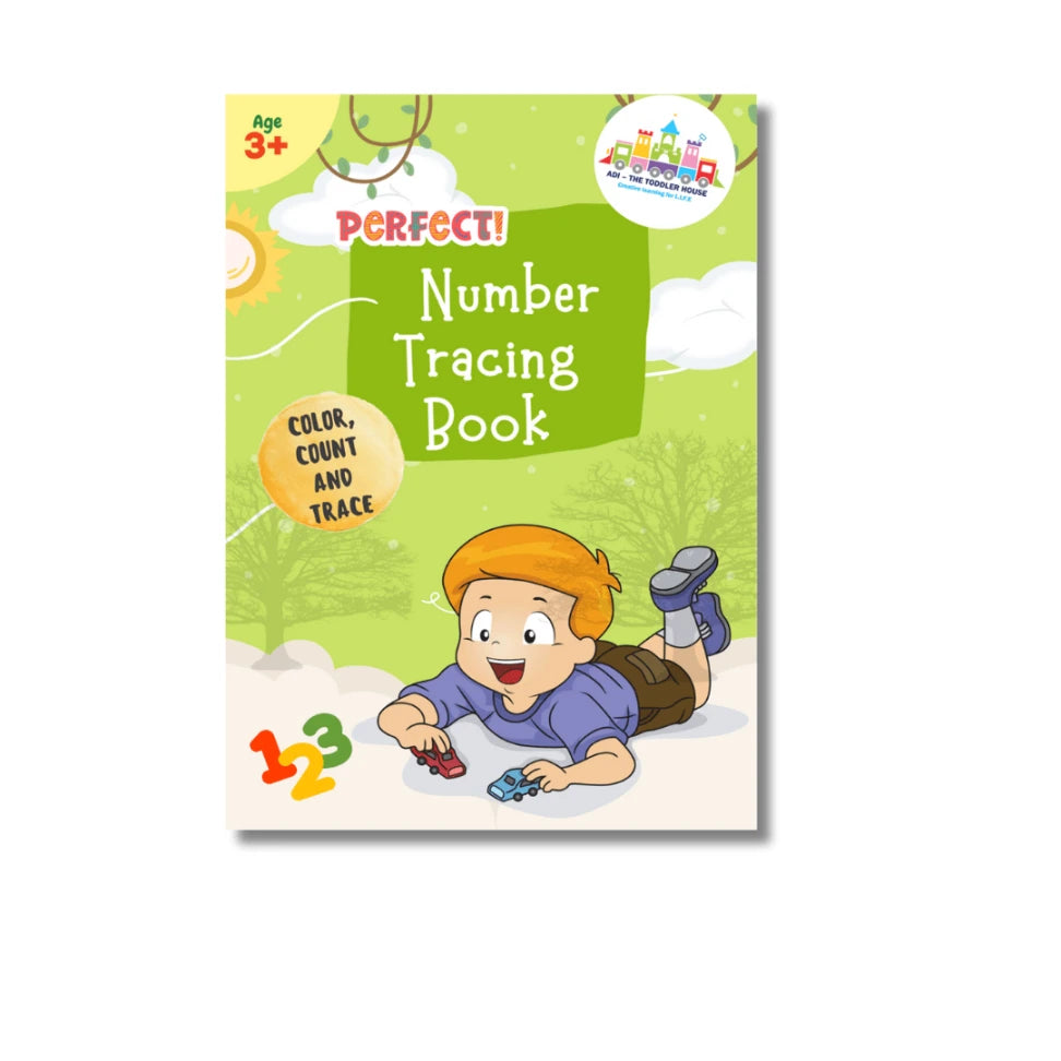 Number tracing book – Reusable, Pre writing