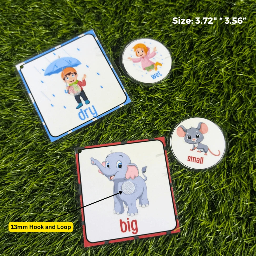 Opposites Flash cards