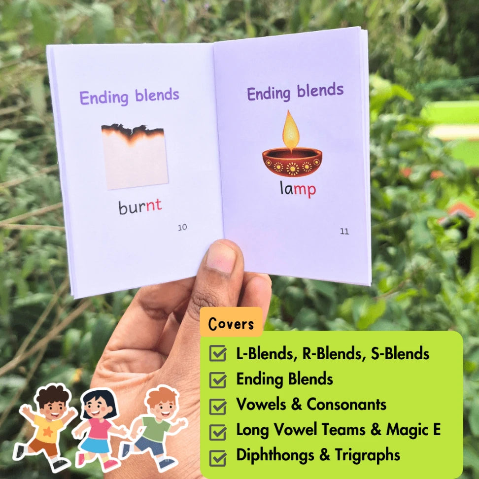 Montessori-inspired phonics learning kit