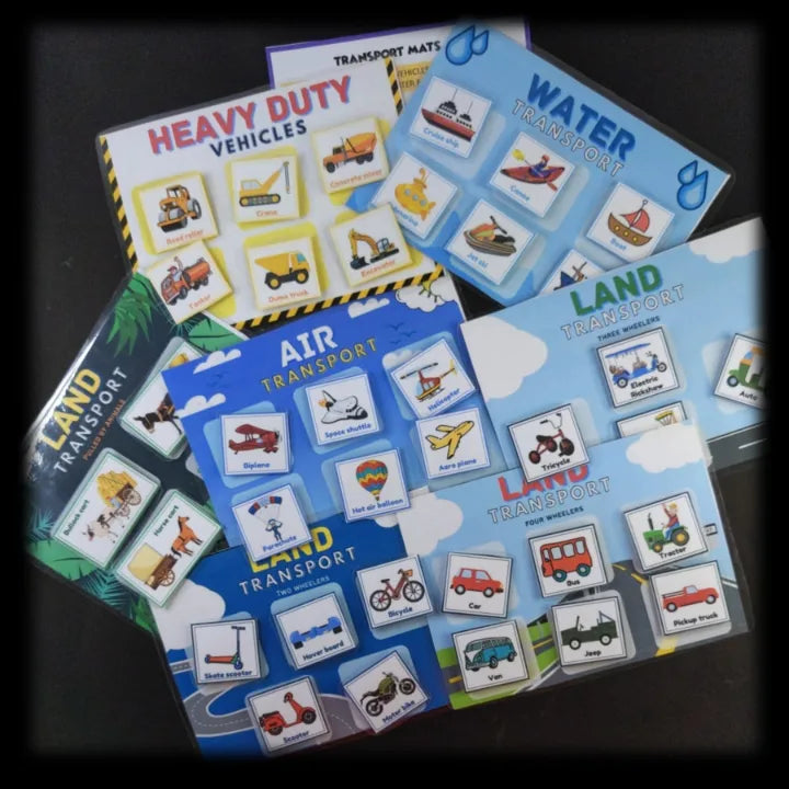 Vehicles sorting mats