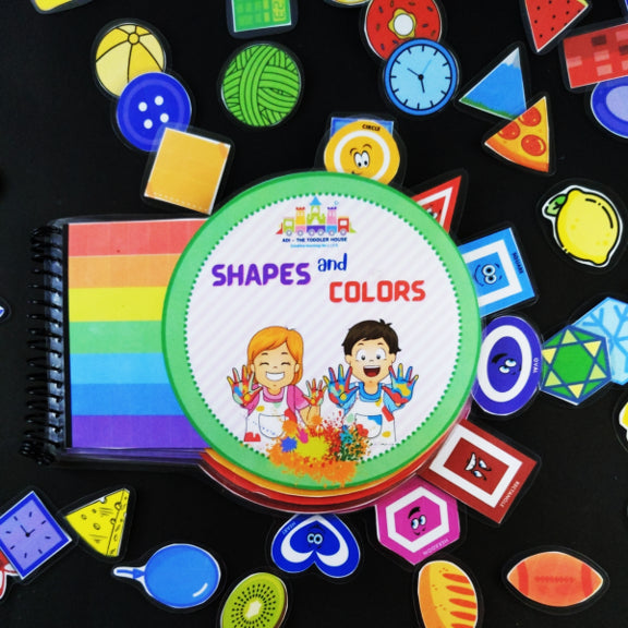 Shapes & Colors sorting busy book – ADI THE TODDLER HOUSE
