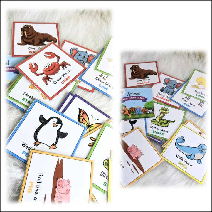 Animal Movement cards