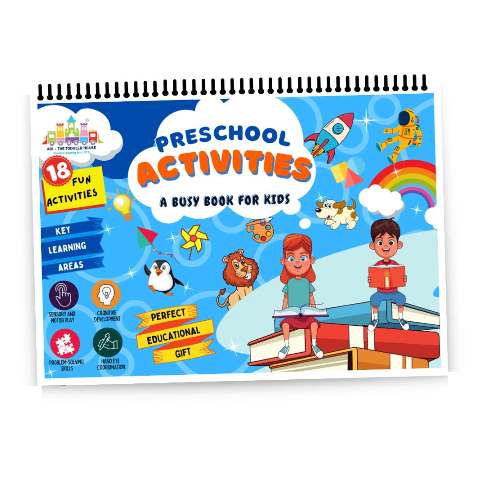 Preschool activities – A busy book for kids
