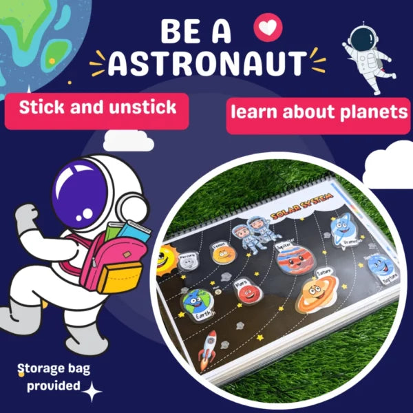 Preschool activities – A busy book for kids