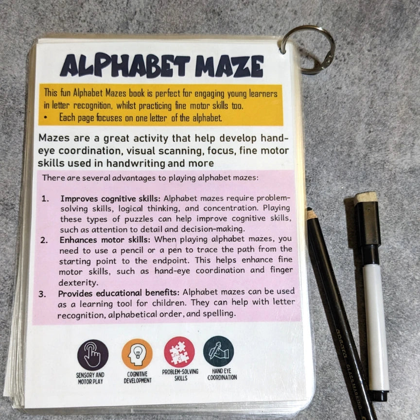 Preschool Maze Activities