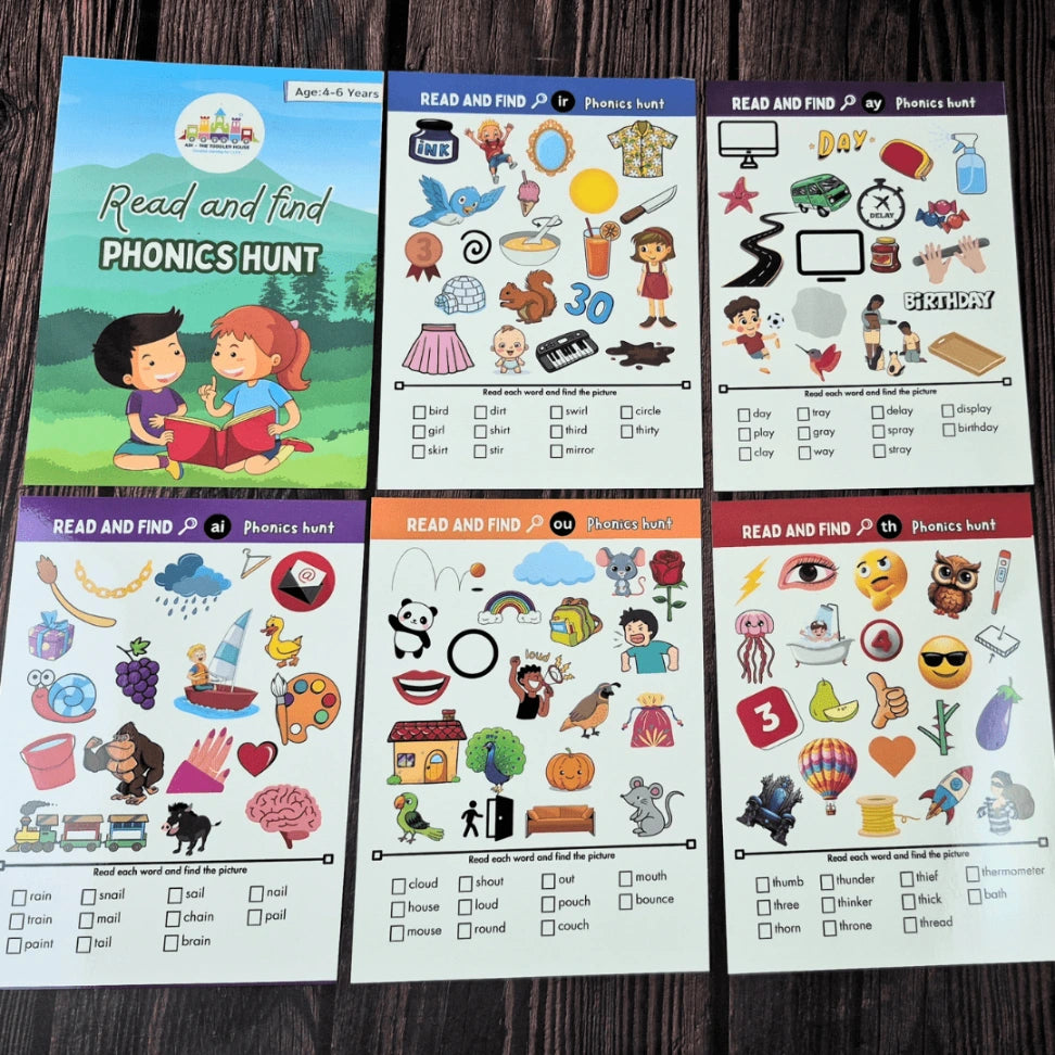 digraph and vowel team flashcards