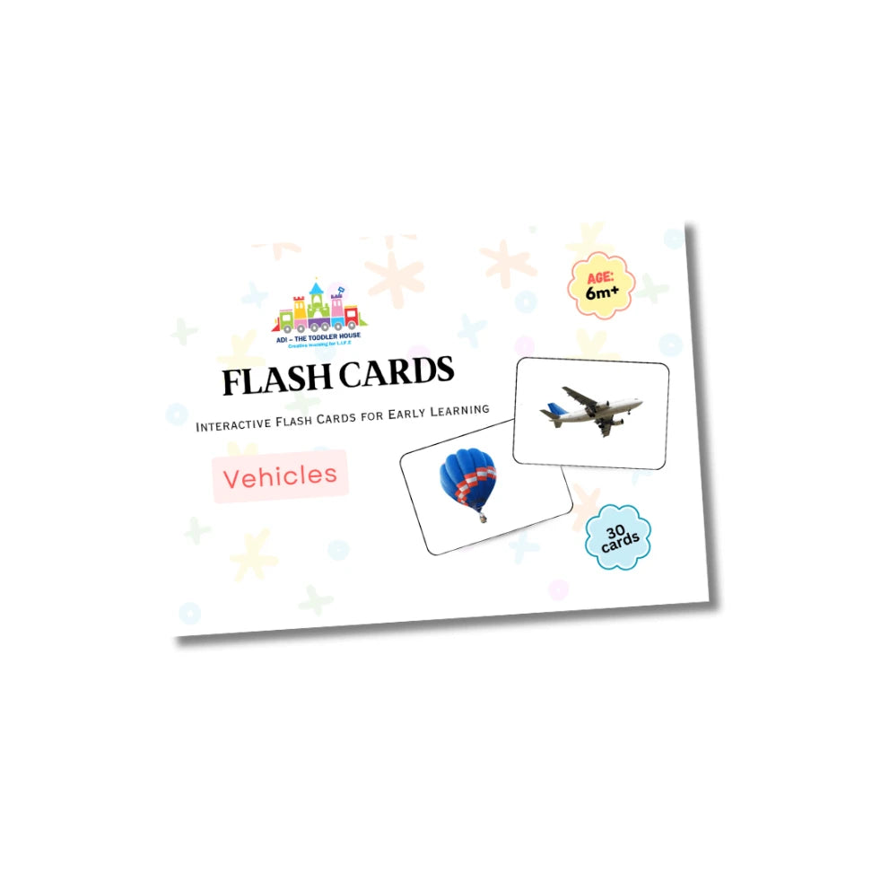 Vehicles - Right Brain Flash Cards