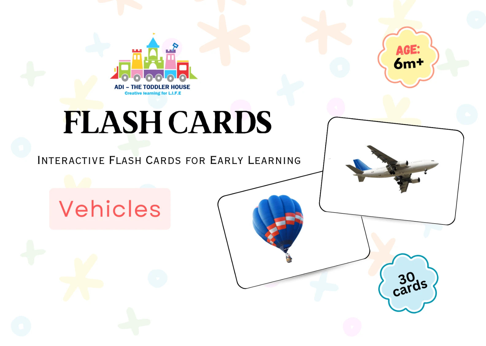 Vehicles - Right Brain Flash Cards