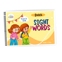 Sight Words Builder Kit – Dolch Sight Word Velcro Matching & Reading Activity for Kids