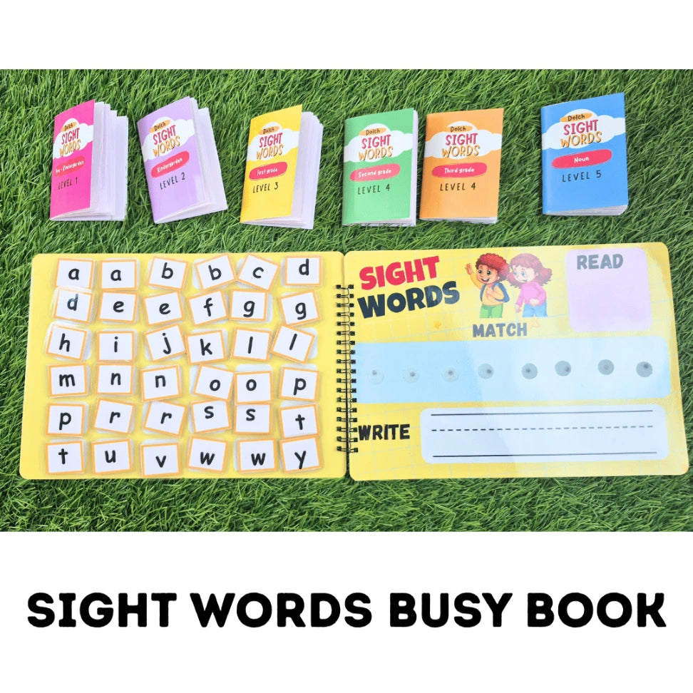 Sight words builder kit for kids