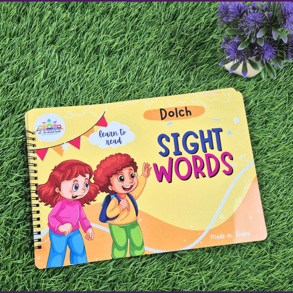 Sight word games with Velcro letters