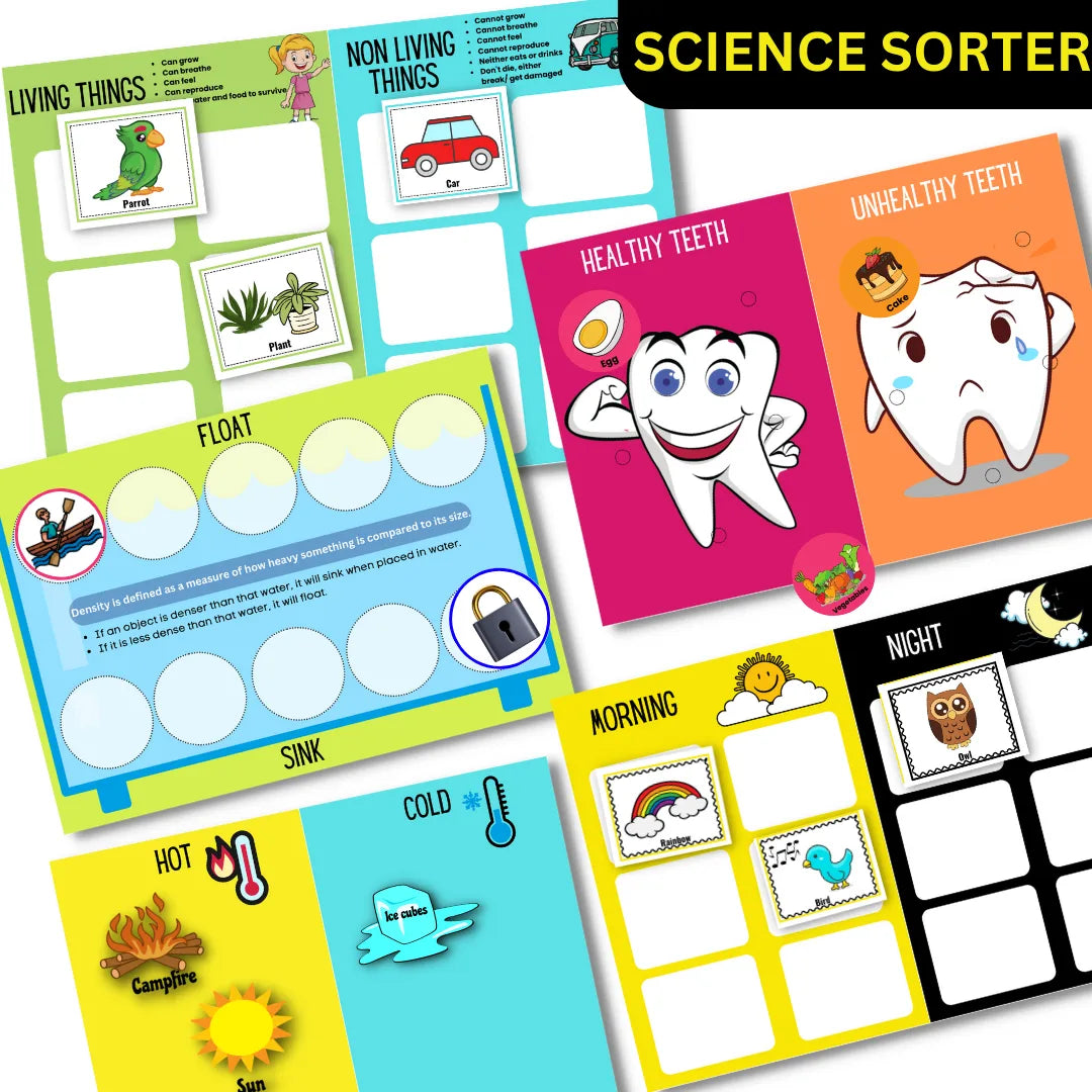  science sorter kit for kids