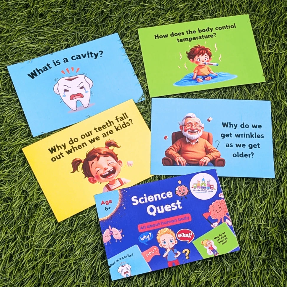 Science flashcards for children
