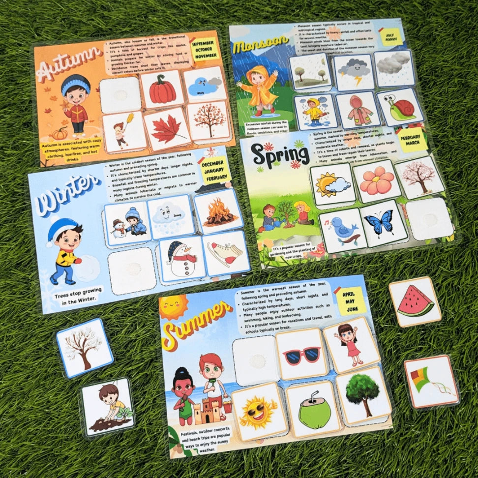 Seasons Sorting Mat