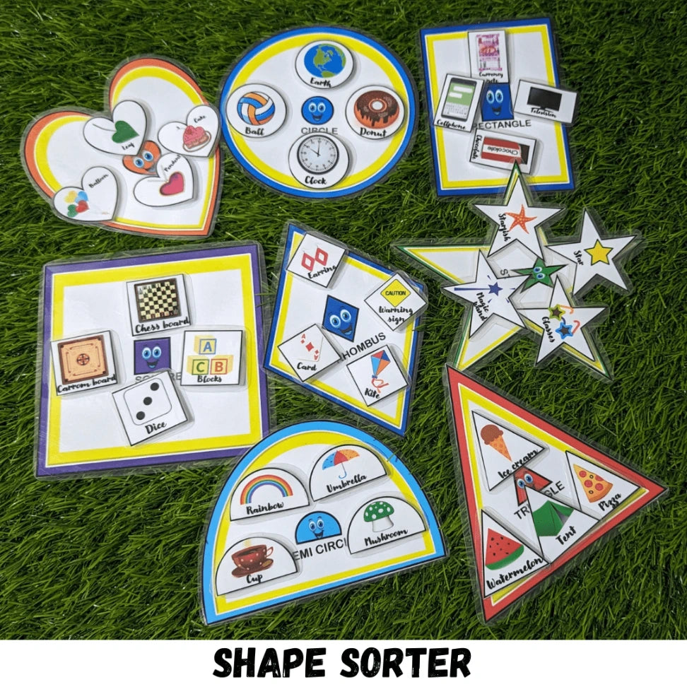 Shapes sorter – Shape recognition for kids