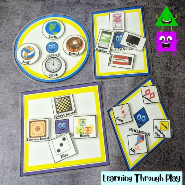 Shapes sorter – Shape recognition for kids