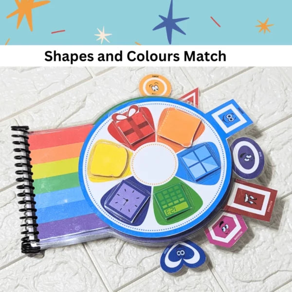 Shapes & Colors sorting busy book