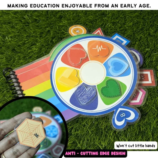 Shapes & Colors sorting busy book