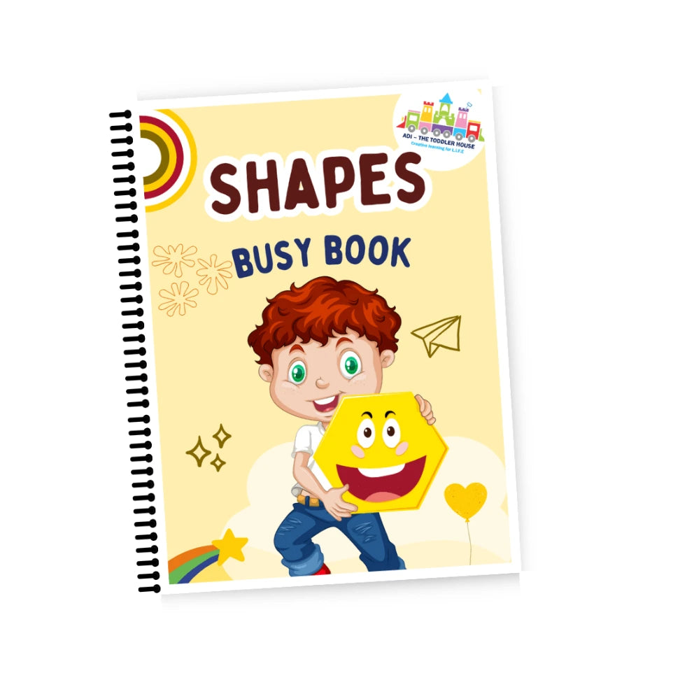 Shapes busy book