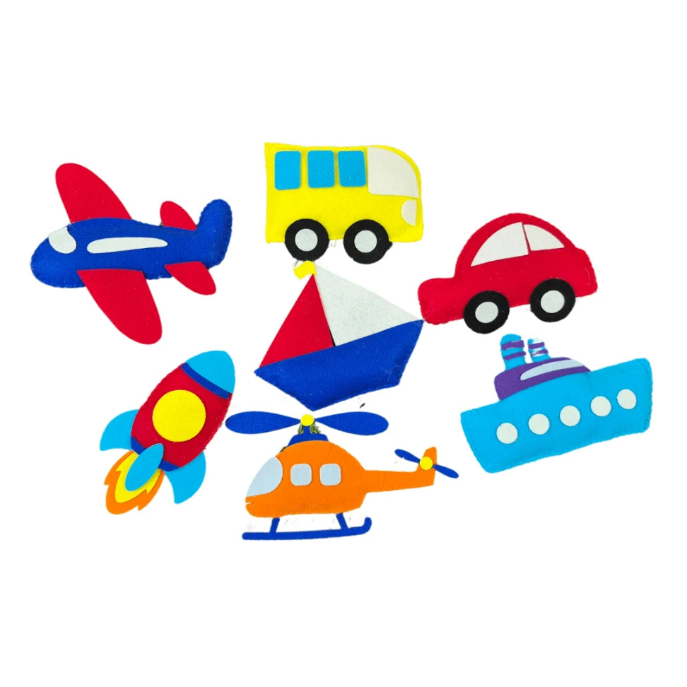 Vroom Vroom Vehicles! – Felt Pretend & Play Toy