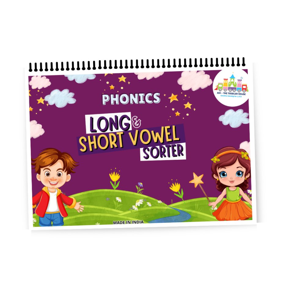 Short and long vowels activity book