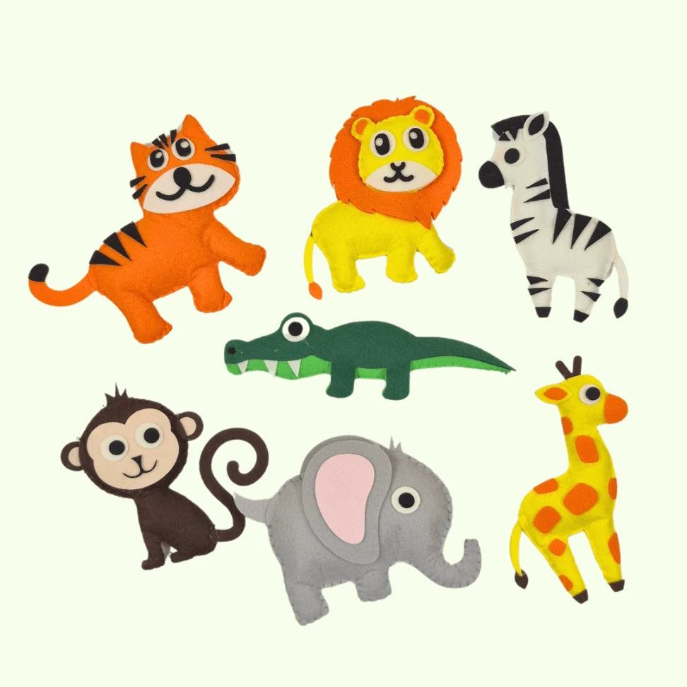 Wild Animals – Felt Pretend & Play Toy