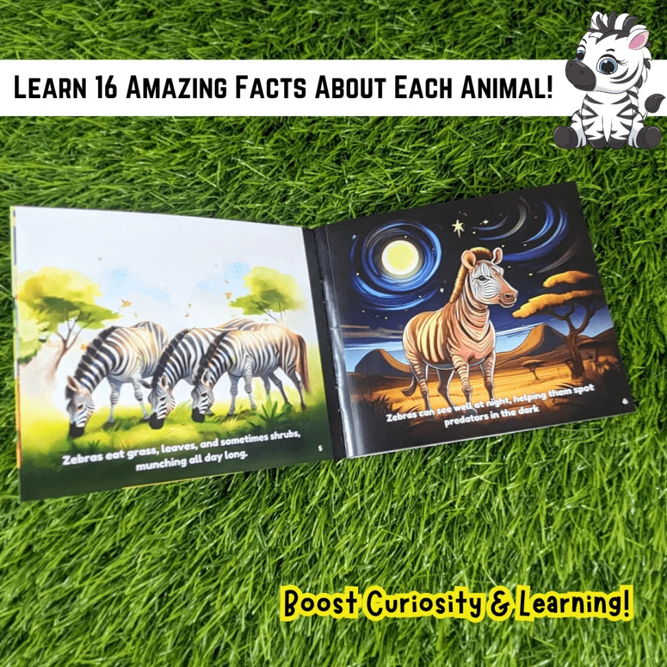 📚 Say Hi to Wild Animals – Pack 1
