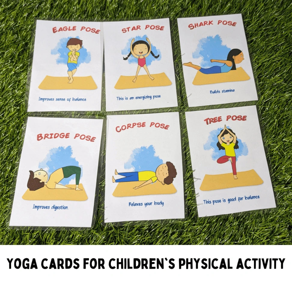Yoga pose cards
