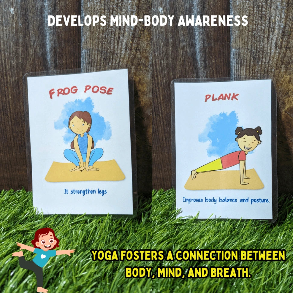 Yoga pose cards