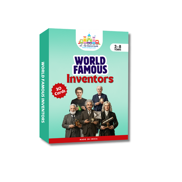 Famous Inventors Flash Cards for Kids | Science, GK & Innovation Learning Cards