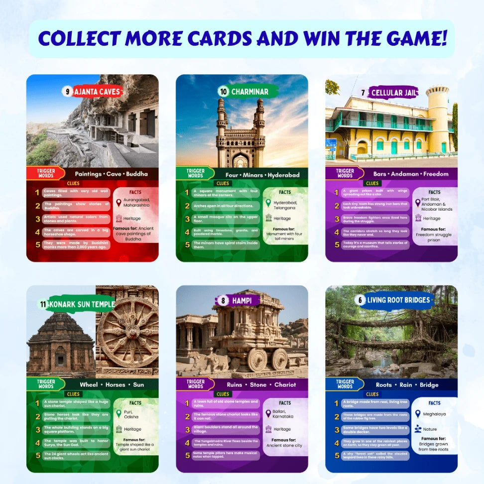 heritage guessing game India
