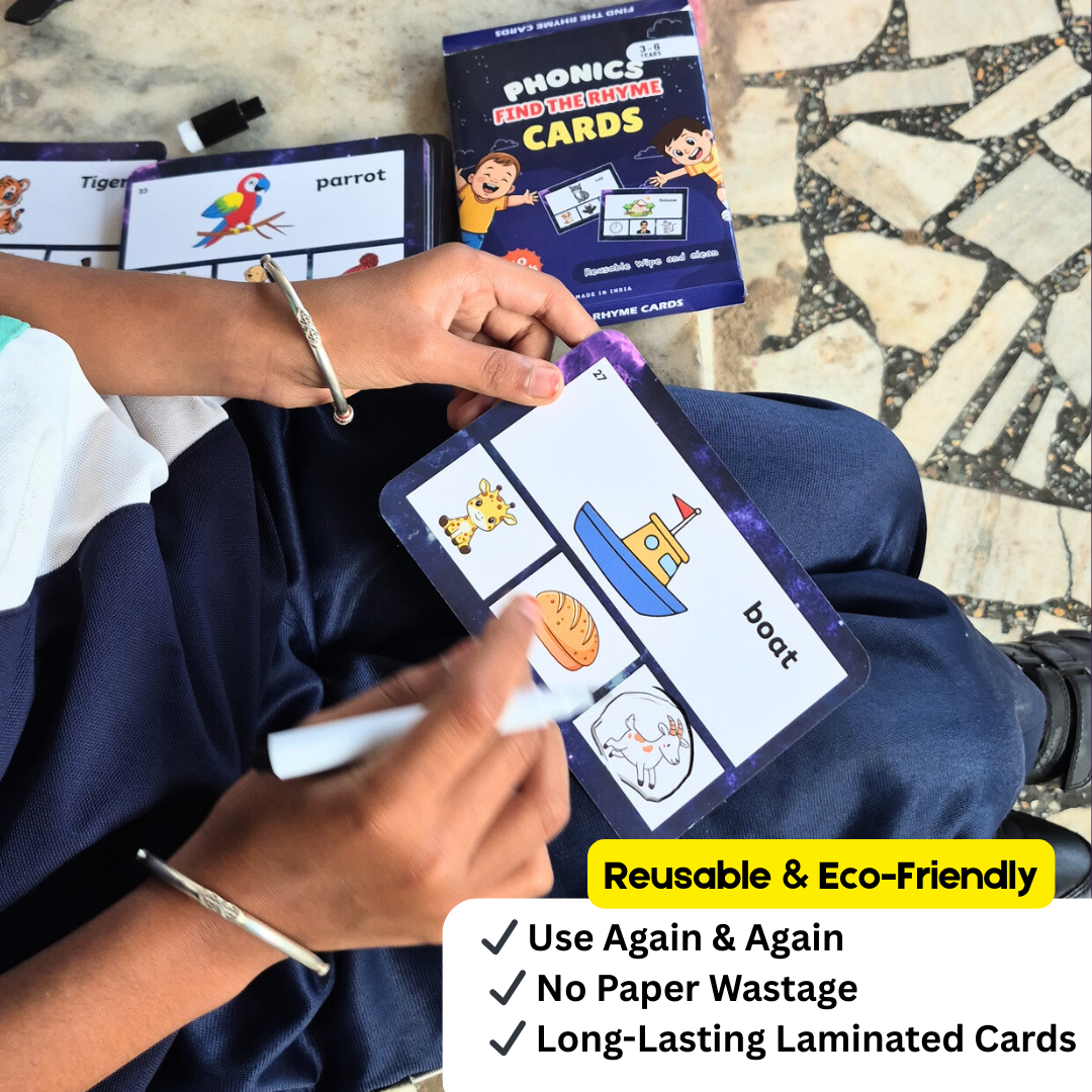 phonics learning cards