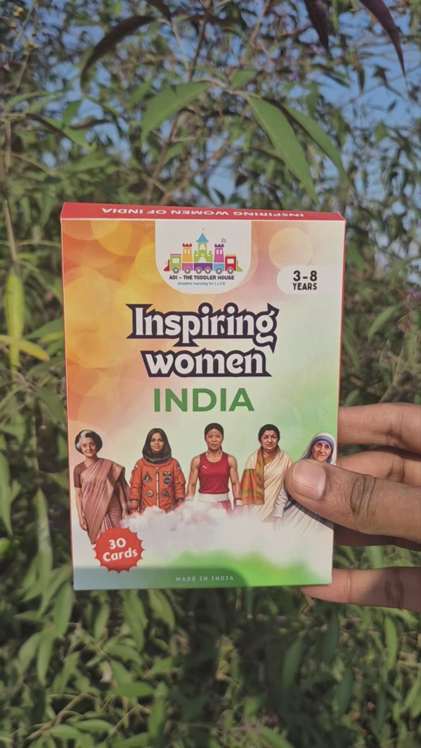 Indian women achievers cards
