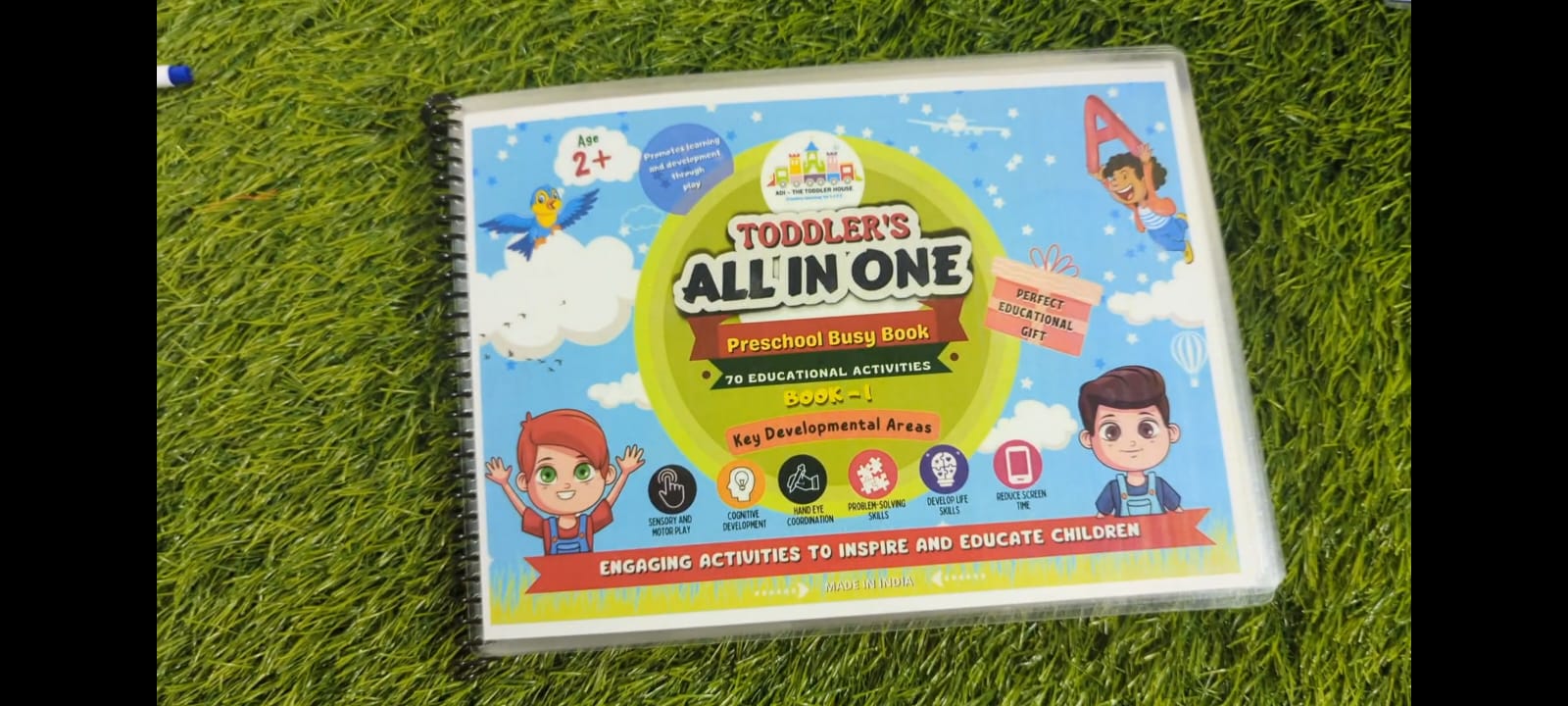 Toddler’s All in one Preschool Busy book