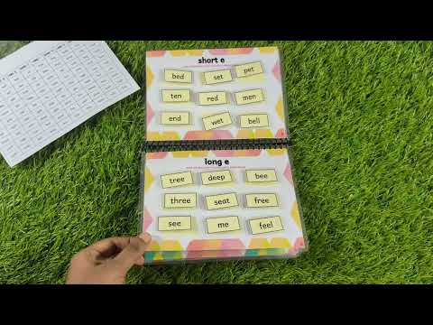 Short and Long Vowels sorter - Phonics