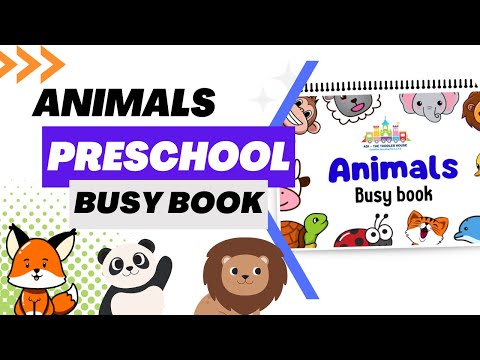 animal learning book for kids