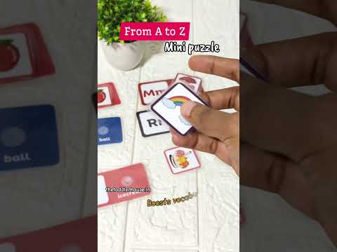 A to Z Puzzle for Kids