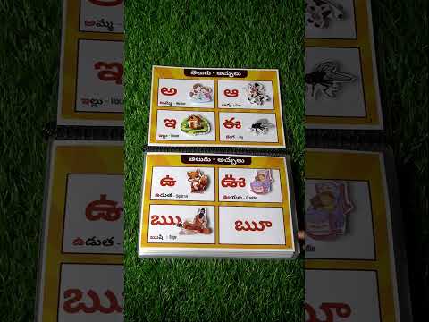 Telugu Aksharamala Busy Book for Kids 2–3.5 Years | Telugu Vowels & Consonants Learning Activity Book