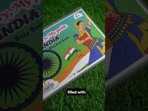 My Country, My Pride – India Busy Book for Kids | Preschool Learning Activity Book
