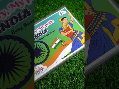 My Country, My Pride – India Busy Book for Kids | Preschool Learning Activity Book