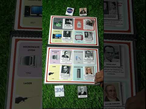 Inventors and Inventions Busy Book | Interactive Activity Book for Kids 4–9 Years