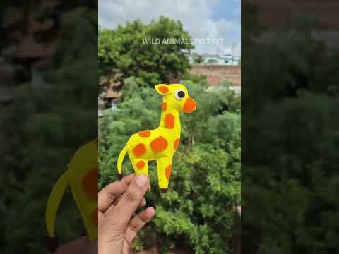 Wild Animals – Felt Pretend & Play Toy