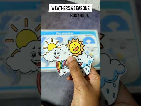 Weathers and seasons busy book